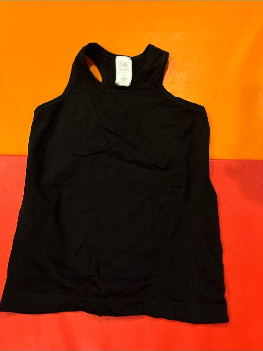 Athleta Black Racerback Tank Top